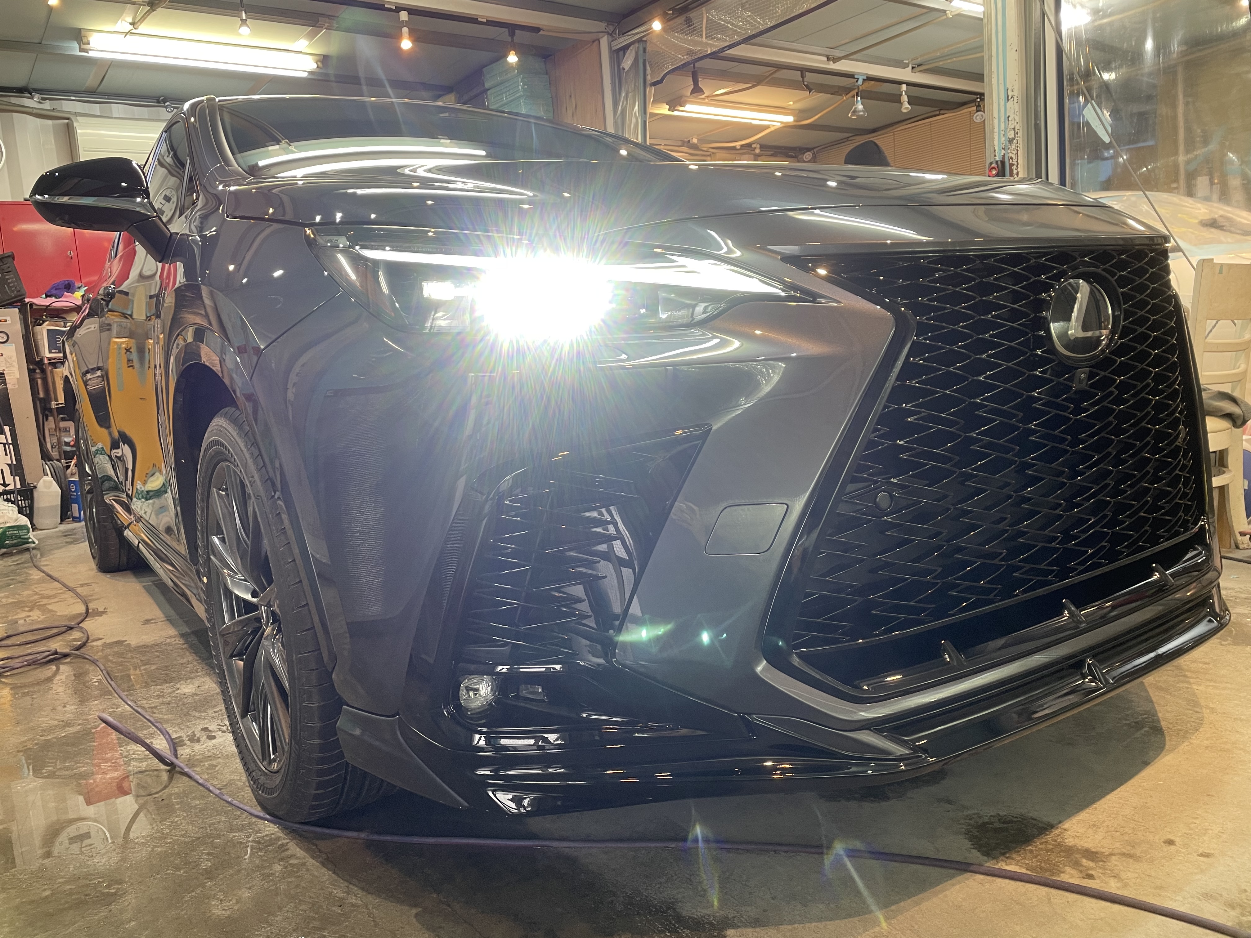 LEXUS NX350h   ヒールプラス　ヘッドライトプロテクション　内装コート　